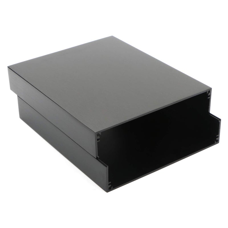 JIUWU صندوق ألمنيوم 125x51x150 مم لمشروع DIY غلاف عملية رسم السطح حالة مقسمة لمضخم الصوت PCB مزود الطاقة - Image 5